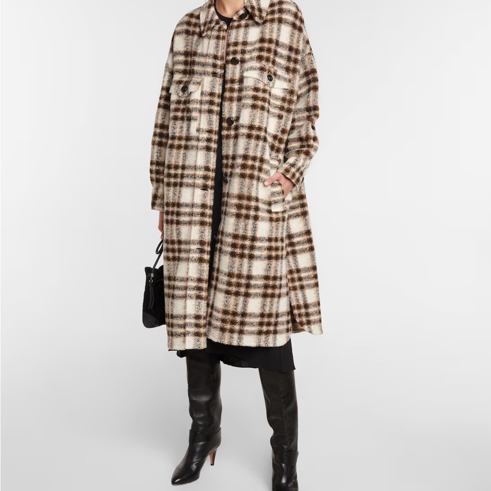 Isabel Marant Etoile Fontizi wool blend coat